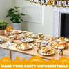 image:imageJOYIN 145 Pcs Construction Birthday Party Supplies with Banner 24 Serves Tractor Truck Tableware Set with Plates Cups Napkins and Cutlery Sets for Construction Themes Party Kids 6 7 8 YearsConstruction