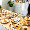 image:imageJOYIN 145 Pcs Construction Birthday Party Supplies with Banner 24 Serves Tractor Truck Tableware Set with Plates Cups Napkins and Cutlery Sets for Construction Themes Party Kids 6 7 8 YearsConstruction