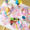 image:imageJOYIN 145 Pcs Construction Birthday Party Supplies with Banner 24 Serves Tractor Truck Tableware Set with Plates Cups Napkins and Cutlery Sets for Construction Themes Party Kids 6 7 8 YearsUnicorn