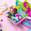 image:imageJOYIN 24 Packs Valentines Day Plastic Fidget Spinners with 6Design Gift Cards Stress Relief Fidget Toys for Classroom Gift Exchange Valentines Party Favors Gifts for Kids School Exchange
