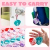 image:imageJOYIN 28 Packs Valentines Day Gift Cards with Pop Bubble Fidget Toys Heart Keychain Stress Relief Fidget Toy for Kids Adult Party Favors School Classmate Valentines Gifts