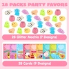 image:imageJOYIN 28 Packs Valentines Day Gifts for Kids Kawaii Mochi Squishy Toy with Valentines Day Cards for Kids School Classroom Stress Relief Toy for Boy Girl Valentine Party Favor Class Exchange PrizesKawaii Valentine Mochi