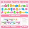 image:imageJOYIN 28 Packs Valentines Day Gifts for Kids Kawaii Mochi Squishy Toy with Valentines Day Cards for Kids School Classroom Stress Relief Toy for Boy Girl Valentine Party Favor Class Exchange PrizesCute Valentine Mochi