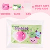 image:imageJOYIN 28 Packs Valentines Day Gifts for Kids Kawaii Mochi Squishy Toy with Valentines Day Cards for Kids School Classroom Stress Relief Toy for Boy Girl Valentine Party Favor Class Exchange PrizesCute Valentine Mochi