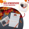 image:imageJOYIN 36 Pcs Thanksgiving Cards Turkey Thank You Greeting Gift Pumpkin Cards for Fall Autumn Holiday Parties Celebrations Harvest Wedding Dinner