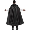 image:imageJOYIN Halloween Vampire CapeVampire Cloak Costume Accessories with Reversible Hooded and Tattoo Scar for Adult UnisexBlack Red